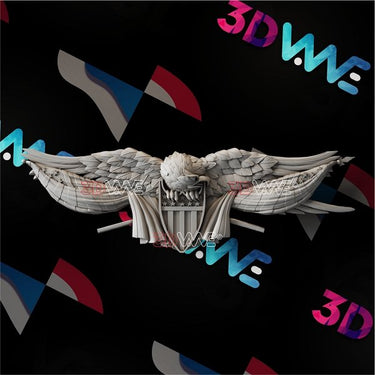 AMERICAN EAGLE 3d stl 3DWave.us